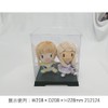 かしばこ商店 透明フィギュアケース 内寸 横幅26.8×奥行26.8×高さ25.8cm 272727