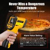 NJTY Infrared Thermometer Gun, -58℉ to 1472℉, High Precision, Non-Contact