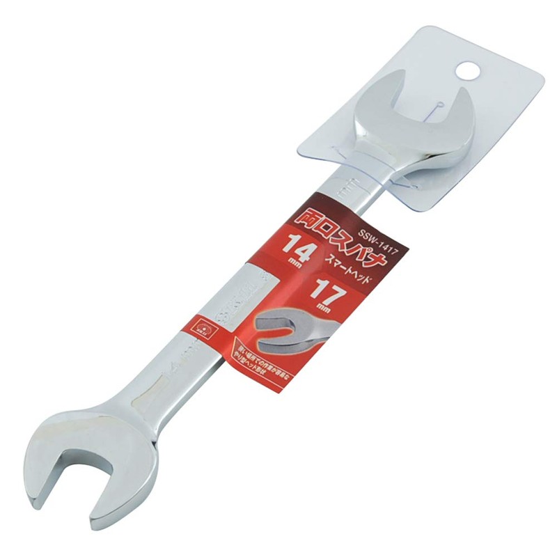 SK11 SSW-1417 Double-ended Spanner, 0.6 x 0.7 inches (14 x