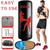 ULLIKI 67" Punching Bag for Adult with Boxing Gloves and