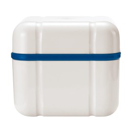 Curaprox BDC 110 Reinigungsbox für Prothesen und Zahnspangen, blau