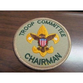 Troop Committee Chairman Patch 1989 Revision