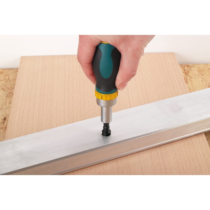 wolfcraft Miniature Hand Screwdriver With Ratchet Function I 1237000 I