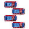 AEDIKO 4pcs DC 5V Relay Module - 1 Channel Relay