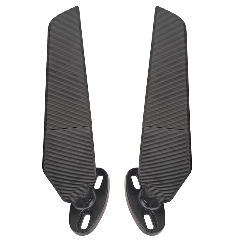 Modified Motorcycle Wing Rearview Mirrors Adjustable Rotating Side Mirrors for