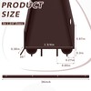 Lineshading 2 Sets Door Sweep Plastic PVC 1 3/4" x