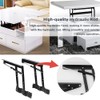 Hydraulic Hinges,2X Practical Hardware Top Lifting Frame Furniture,Can Load About