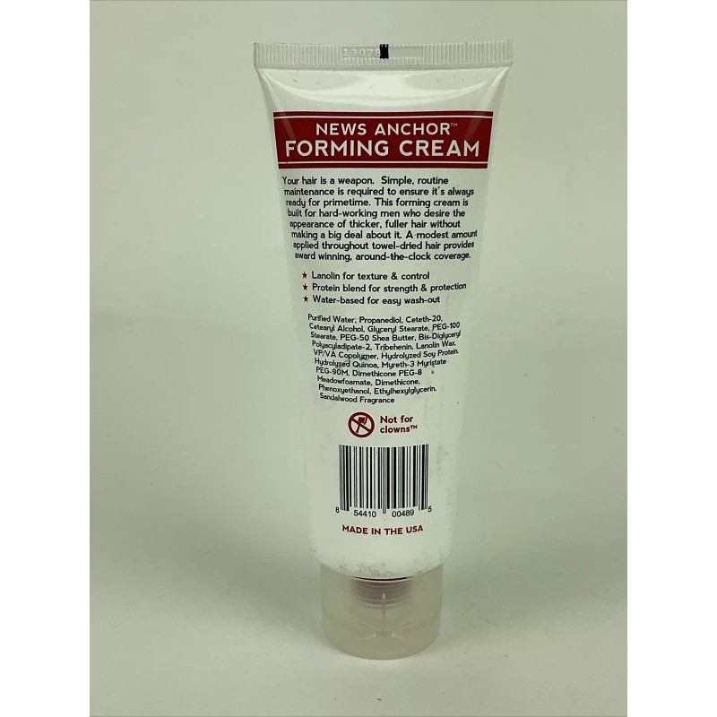 Duke Cannon News Anchor Forming Cream Matte Finish 3.75 oz