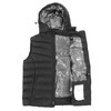 Heated Vest Three Level Temperature Adjustment Waterproof Black Electric Heating
