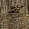Camo Burlap Blind Material, LOOGU Camo Netting Cover 56 inch