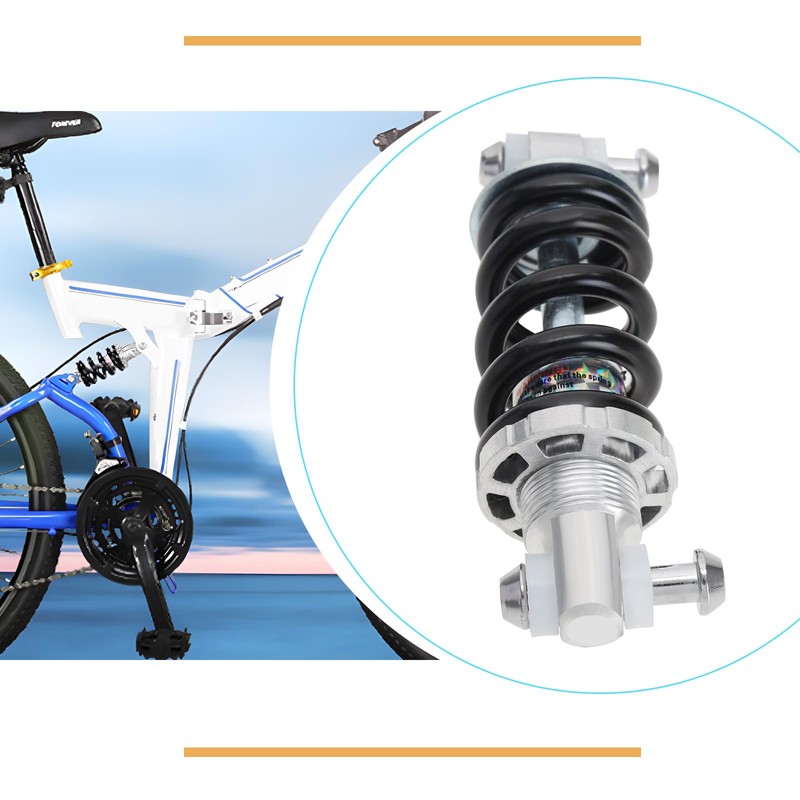 VGOL 2pcs 125mm Rear Shock Damper 750LBS Shock Absorber Motorcycle