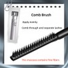 Black Mascara with Comb Brush Separates Lashes for Definition, No