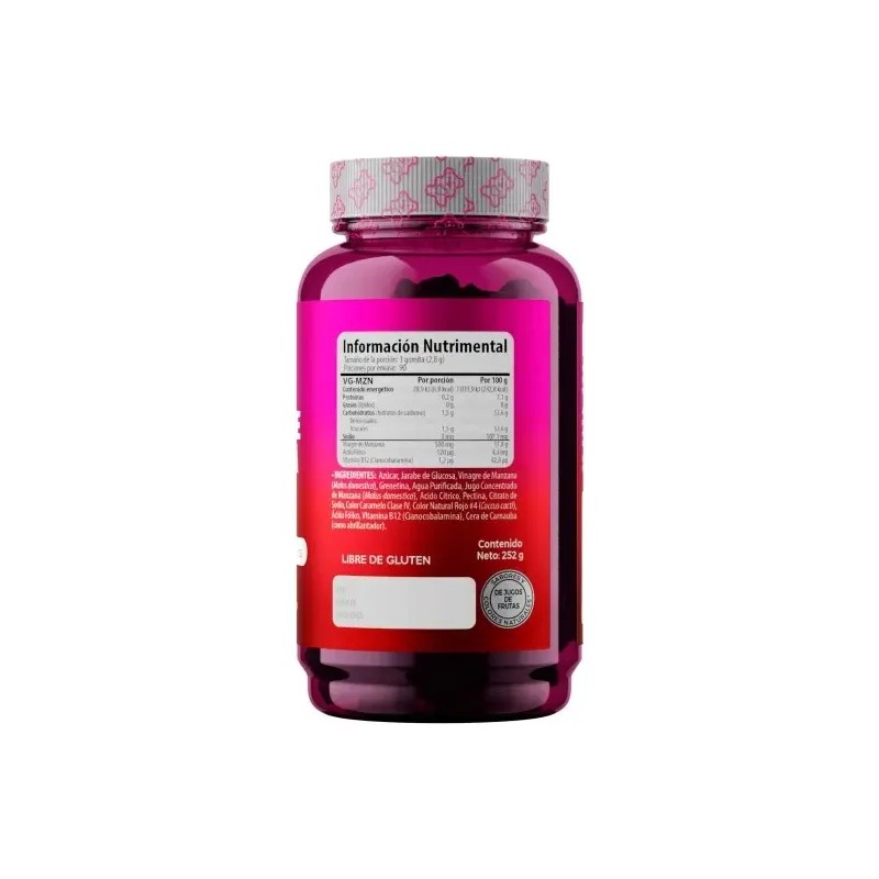 Solanum Belabear Vinagre Manzana Gomitas