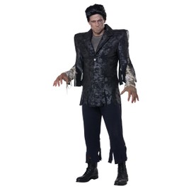 Adult Frankenstein Monster Bold Shoulder Costume | Scary Costumes Large/X-Large Black