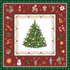 Ambiente Festive Winter Green Napkins - Pack of 20
