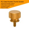 sourcing map 12pcs M3x6mm Knurled Thumb Screw Computer Case Threaded