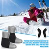 Syhood 2 Pcs Ski Snowboard Boot Fitting Liner Sleeves with