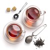 Snap Ball Tea Strainer with Handle (3 Pack) for Loose