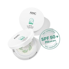 [1+1] AHC Safe-On Mild Sun Cushion SPF50+ PA++++, 25g / [1+1] AHC 세이프온 마일드 선쿠션 SPF50+ PA++++, 25g