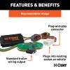 Curt For 99-04 Jeep Grand Cherokee 4 Pin Trailer Wiring