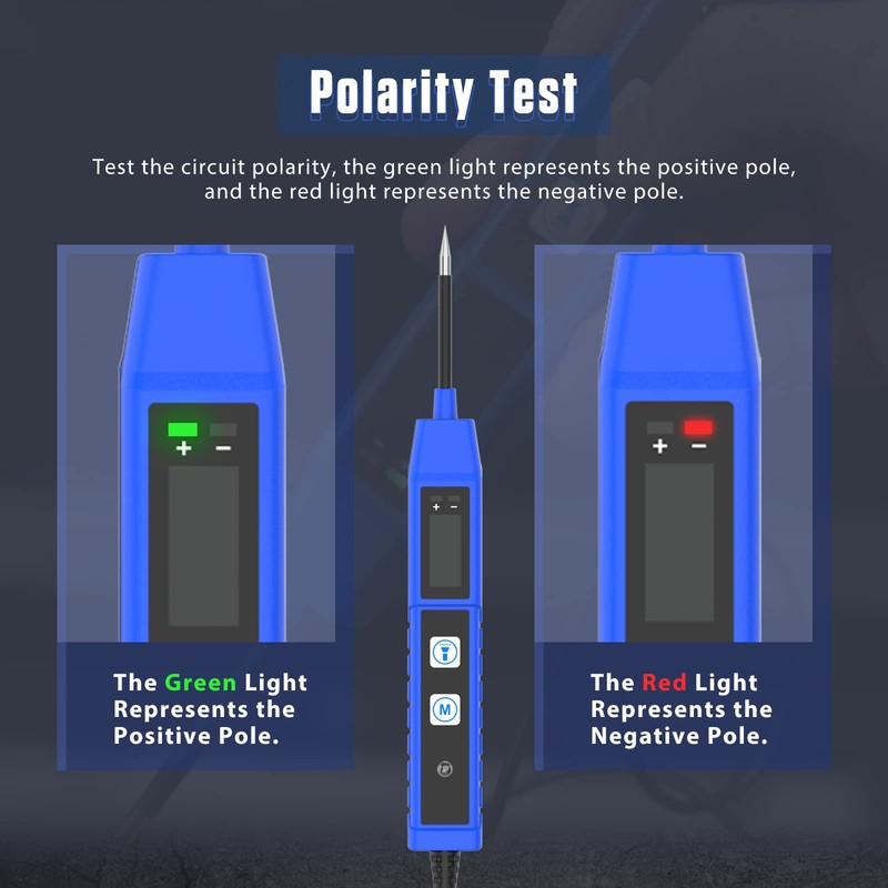 Power Circuit Probe Tester Automotive - MOTOCOCHE DC 9V-30V Car