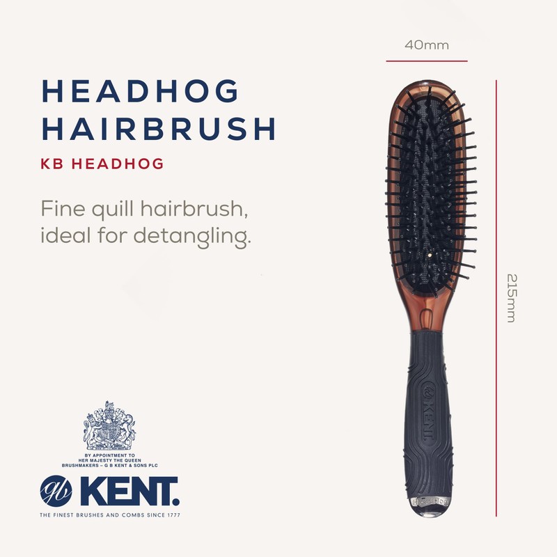 Kent Hog Range Head Hog Hair Brush