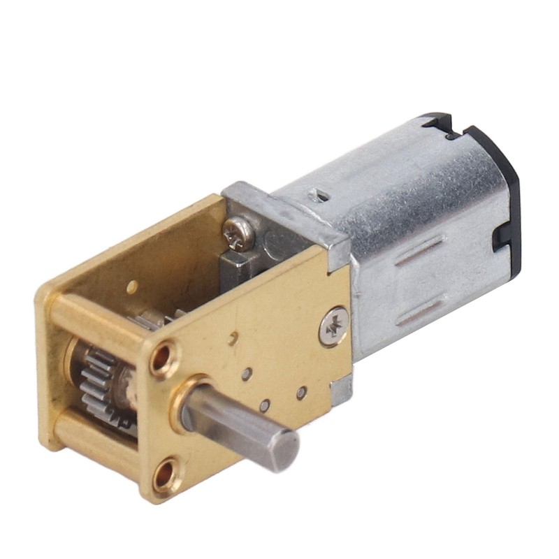 DC 12V Worm Gear Motor Low Speed Single Shaft Micro
