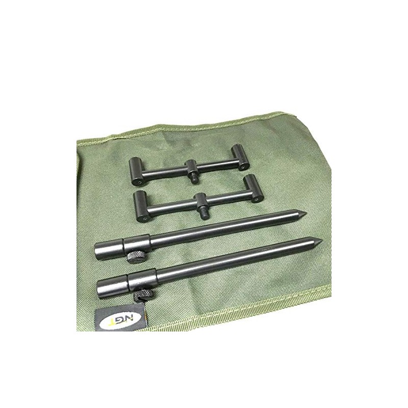 2 ROD ALI SHORT BUZZ BAR SET BLACK WITH BAG