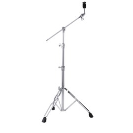 Pearl BC830 Double-Braced Cymbal Boom Stand, Medium Weight Boom Stand with Gearless UniLock Cymbal Tilter, Three-Tier Height Adjustment, and Sturdy Double-Braced legs.