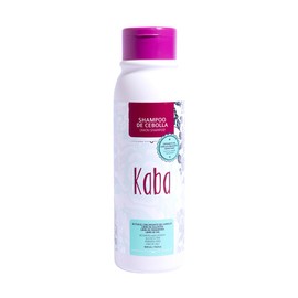 Kaba Shampoo Anti Caida de Cabello de Cebolla Roja, Estimula el Crecimiento del Cabello, Clinicamente Probado, Sin Sulfatos y Parabenos - 500ml