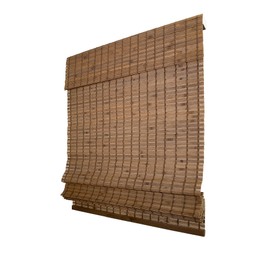 CHICOLOGY Home, Roman Bamboo Patio, Blinds, Window Shade, 23" W X 64" H, Pinecone