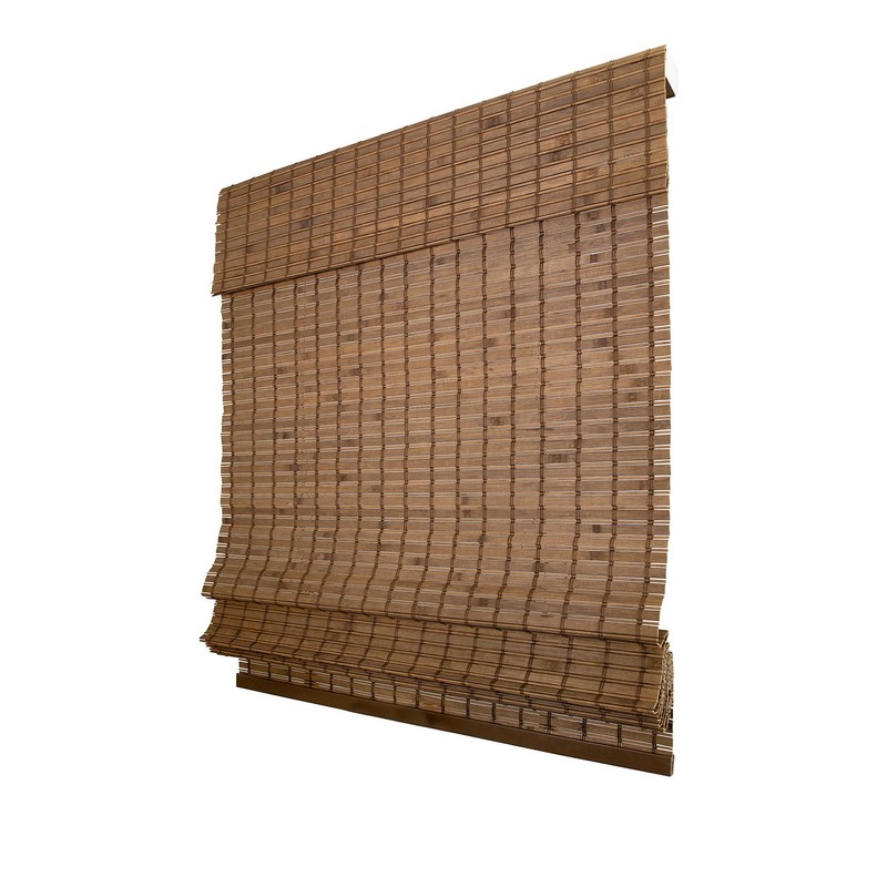 CHICOLOGY Home, Roman Bamboo Patio, Blinds, Window Shade, 23" W