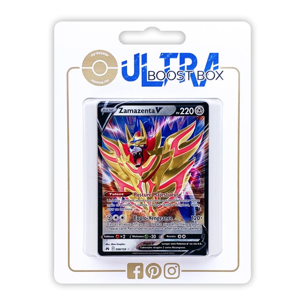 my-booster Pokémon Company SWSH125-FR24-UB-098, Multi-Colour