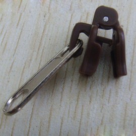 Pack of 6 Dark Universal Instant Fix Zipper Repair Kit Replacement Zip Slider Teeth Zips Deft Design Sewing Accessories