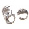 Silver 925 Men's Ear Cuff, Earrings, No Hole, 925 Silver,