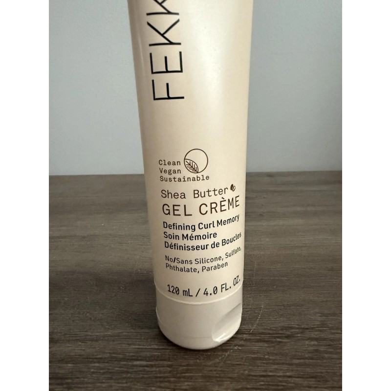 FEKKAI Shea Butter Gel Cream Defining Curl Memory 4oz NWOB