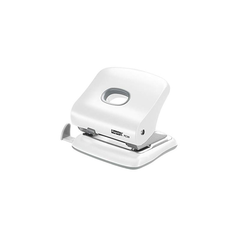 Rapid FC30 Desktop Hole Punch - White