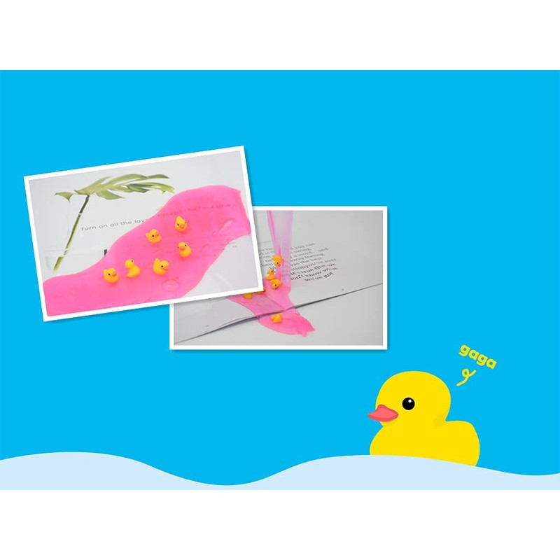 Yuronam 70 Pcs Tiny Ducks Mini Resin Ducks Miniature Ornaments