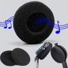 YJRUNFU Headphone Cover Ear Pad Headset Sponge Diameter 55mm Sponge