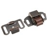 uxcell Retro Cabinet Wardrobe Door Single Roller Catch Ball Latches