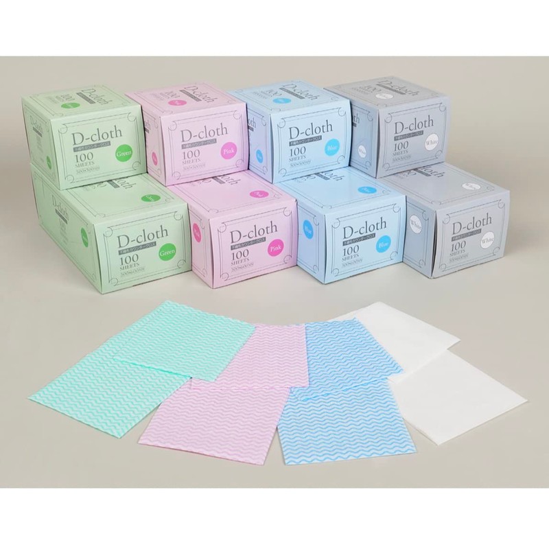 Dainichi Sangyo DC-60 D-Cloth Non-Woven Counter Cloth, White, 100 Counter
