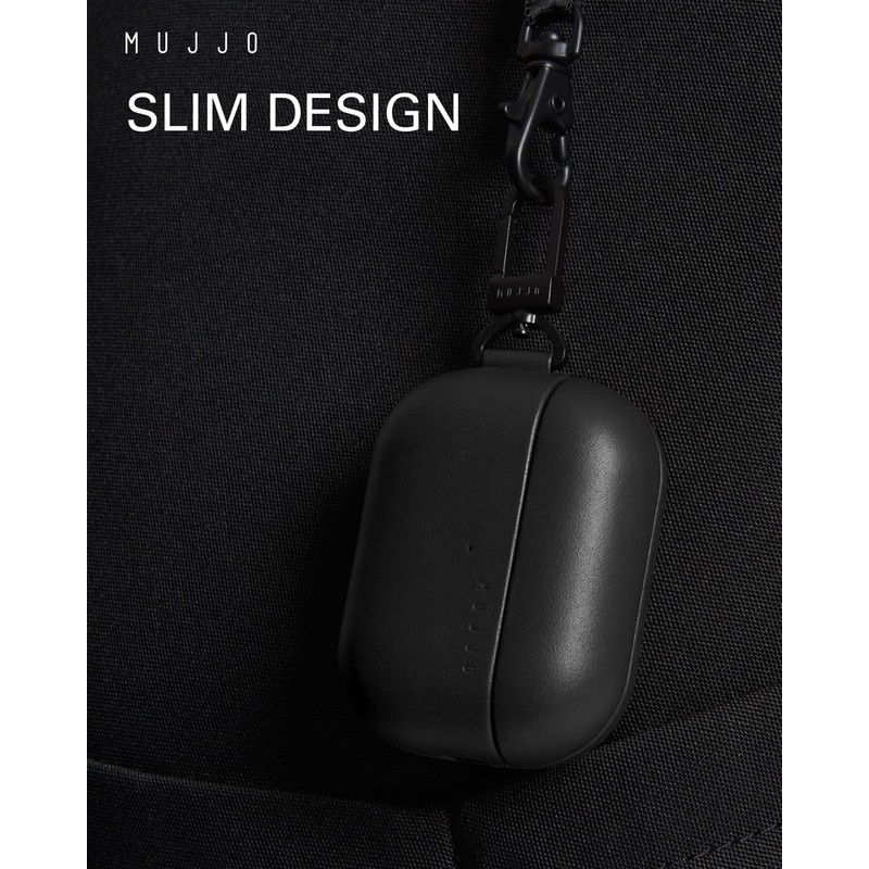 Mujjo Leather Case for AirPods Pro (2nd Gen) - Wireless