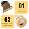 3 in 1 Electric Hair Clipper Kit USB Rechargeable Cordless