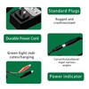 14.6V 2A LiFePO4 Battery Charger with Dual Alligator Clips Cable