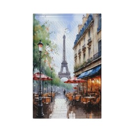 Decorative Art Light Switch Covers Paris Tower 1 Gang No Device Blank Switchplate Electrical Faceplate,5x3IN