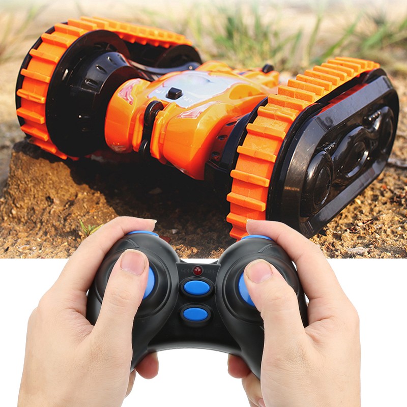 2‑In1 Double Sided 2.4G Remote Control Stunt Car Model 360