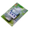 AMTAST Fridge Thermometer Freezer Thermometer Digital Refrigerator Thermometer in-Outdoor Alarm