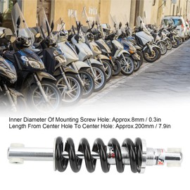 Shock Absorber, 200mm 1500LBS Motorcycle Spring Shock Absorber Suspension for Mountain Bikes Electric Bicycles Electric Bicycles