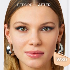 L'Oreal Paris Infallible Skin Ink 2-in-1 Foundation Concealer Hybrid Face Makeup, up to 48HR Transfer-Resistant with Buildable Light to Full Coverage, 80 Warm