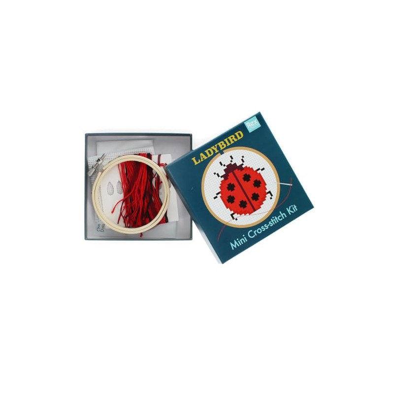 Rex London Mini Cross-Stitch kit - Ladybird